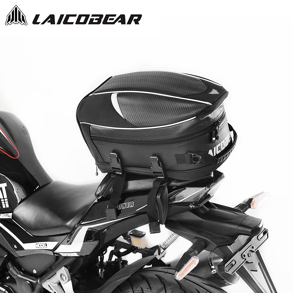 Motorcycle Gear Warehouse - Motosiklet Kuyruk Çantası Siyah Motosiklet Su