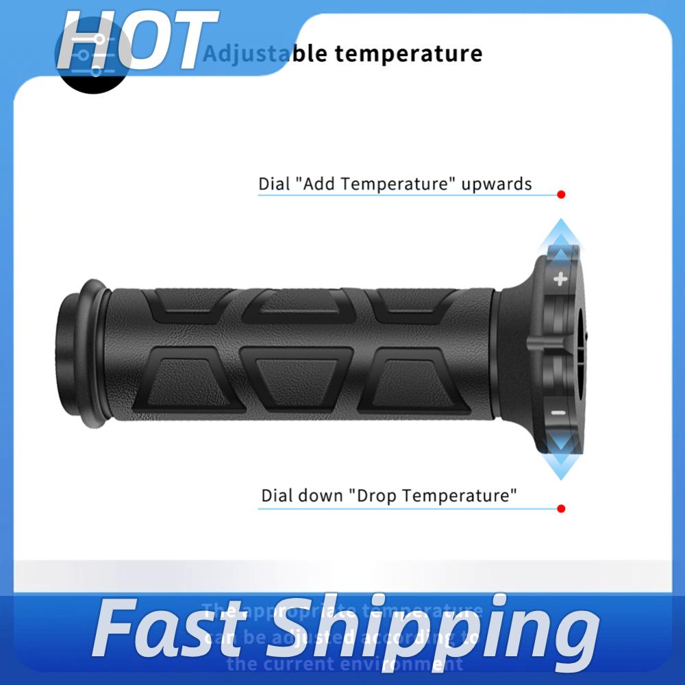 Handlebar Grip Heated - Elektrikli Kalıplı Saplar Su Geçirmez 22mm