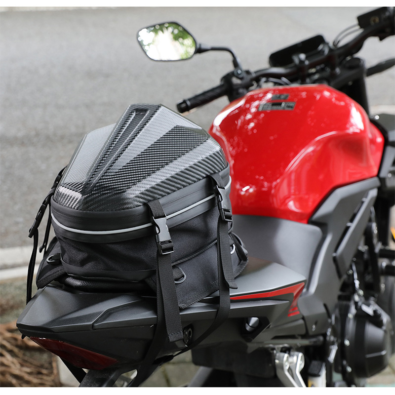 Motorcycle Gear Warehouse - Su geçirmez Motosiklet Arka Çantası, Büyük