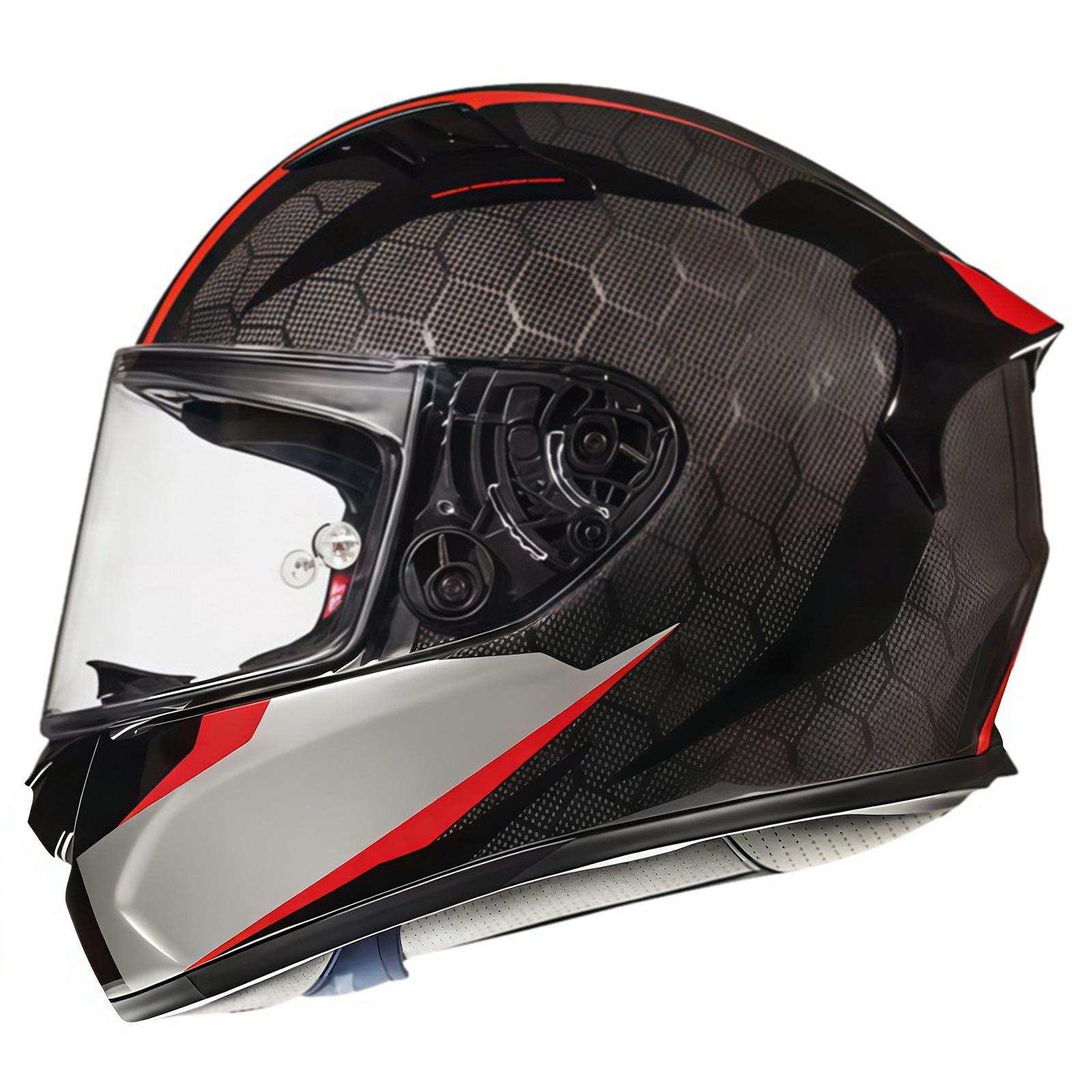 Motorcycle Gear Pattern - Motosiklet Kaskı Vizör Tabanı Sağlam Dişli