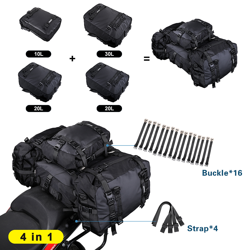 Rhinowalk Motosiklet Arka Kolt - Motorcycle Gear Warehouse incelemesi ve fiyatı
