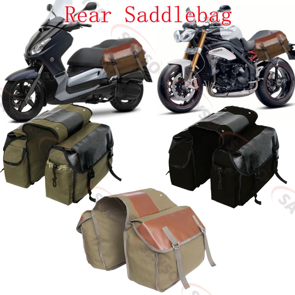 Tuval Deri Arka Heybe Motosikl - Motorcycle Gear Bag incelemesi ve fiyatı