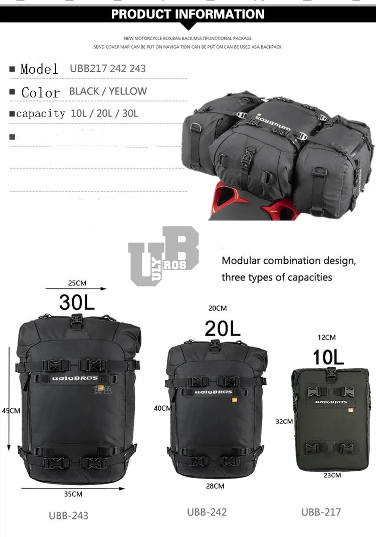 Uglybros Motosiklet Sırt Çanta - Motorcycle Gear Warehouse incelemesi ve fiyatı