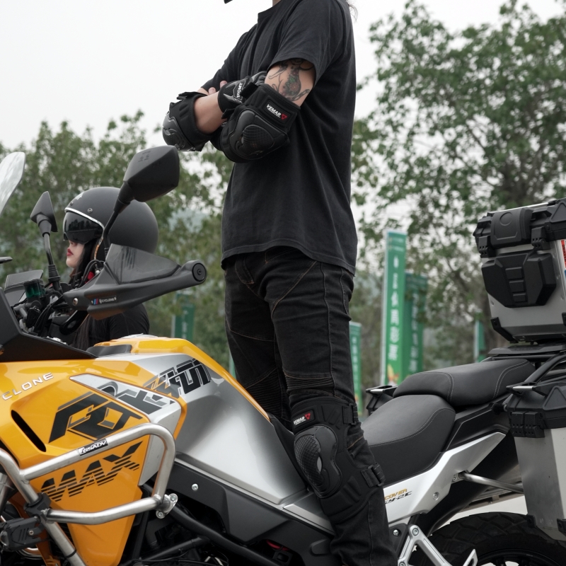 4 Parça Motosiklet Diz Dirsek  - Motorcycle Gear Women incelemesi ve fiyatı