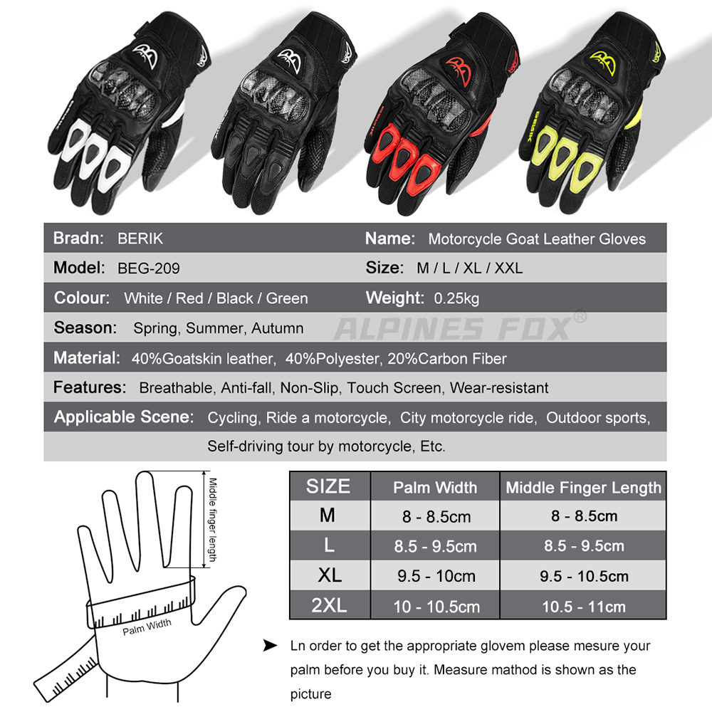 BERIK Eldiven Keçi Derisi Moto - Motorcycle Gear Clearance incelemesi ve fiyatı