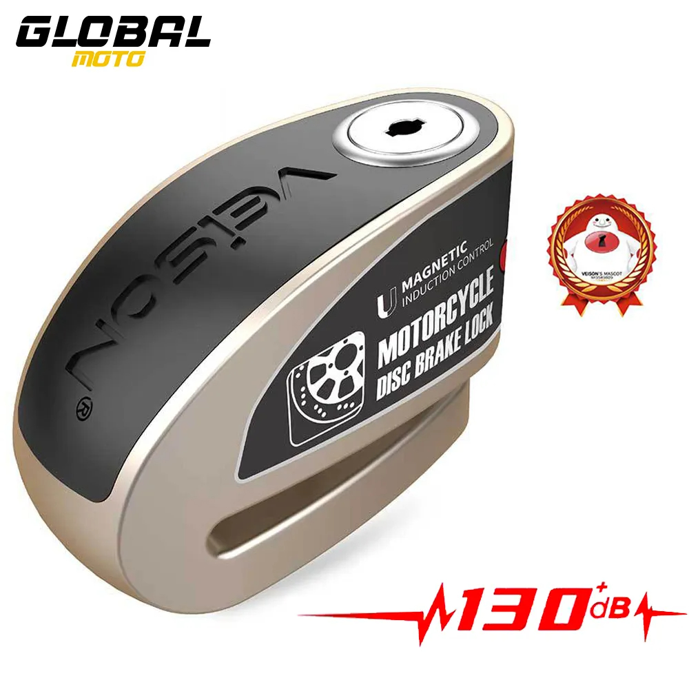 Su geçirmez motosiklet alarmı  - Disc Lock Brake incelemesi ve fiyatı